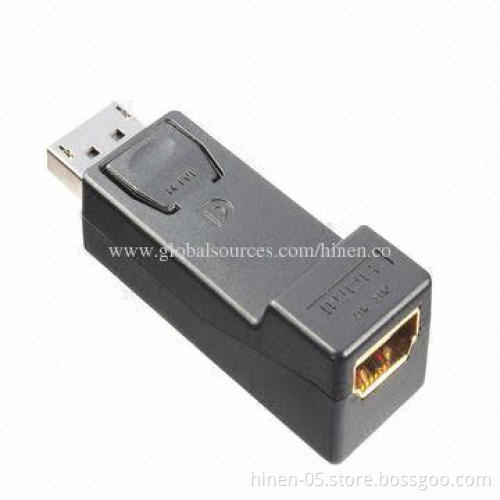 DisplayPort to HDMI Converter with Audio, Supports DVI Highest Video Resolution 1080p